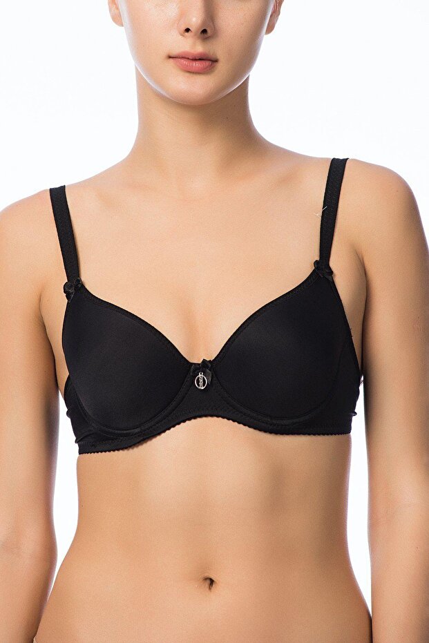 3532 Balenli Desteksiz Basic Sütyen - 1