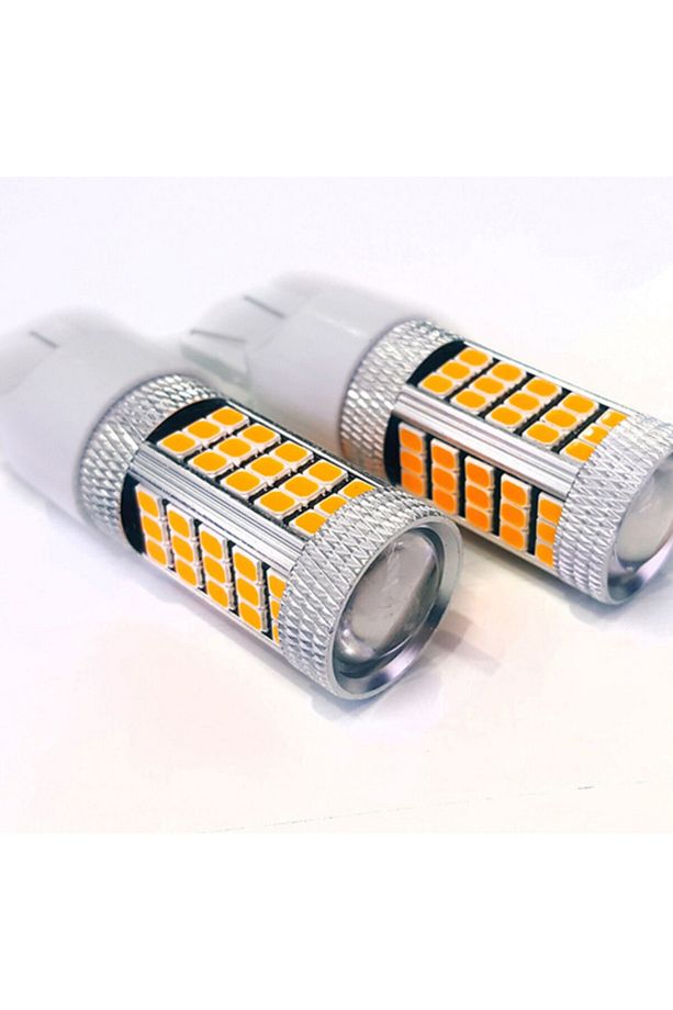 Pemium T20-7440-9w- Dipsiz Tek Duy Led Ampul Turuncu Mercekli - 3
