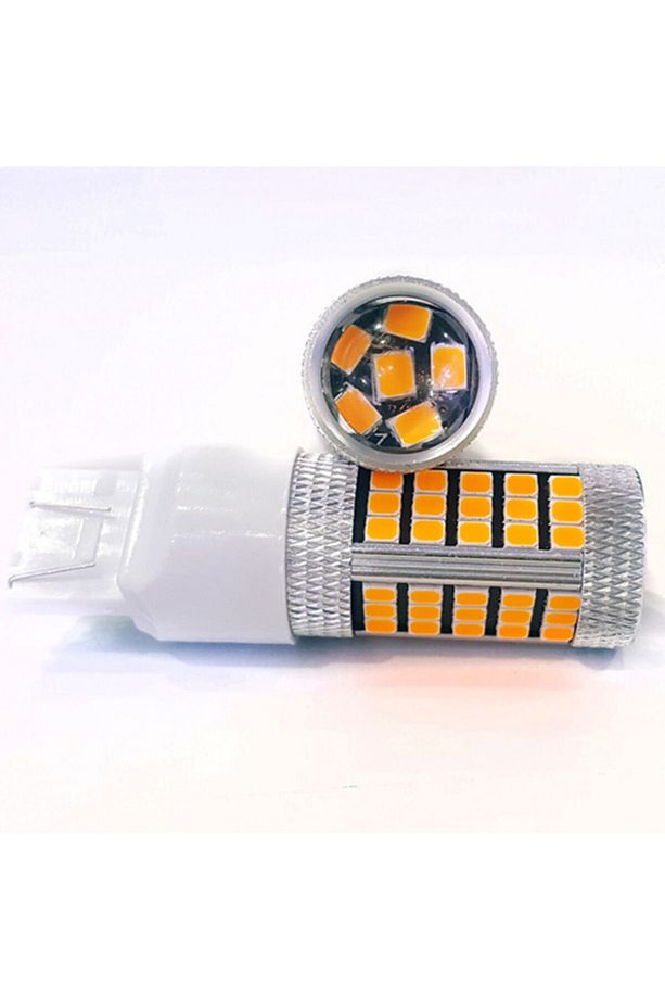 Pemium T20-7440-9w- Dipsiz Tek Duy Led Ampul Turuncu Mercekli - 5