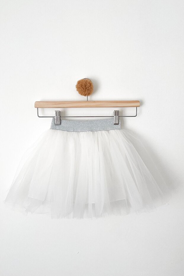 Girl's Lined Fluffy Tutu Skirt, 23 April Birthday Tutu Skirt