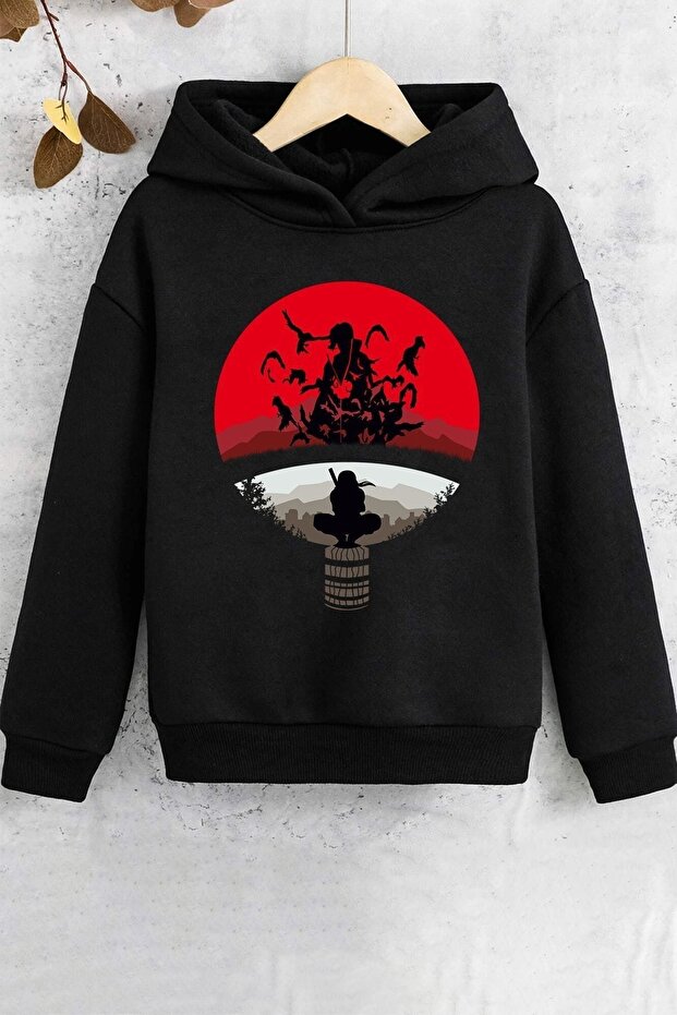 Kids Itachi Uchiha Printed Sweatshirt