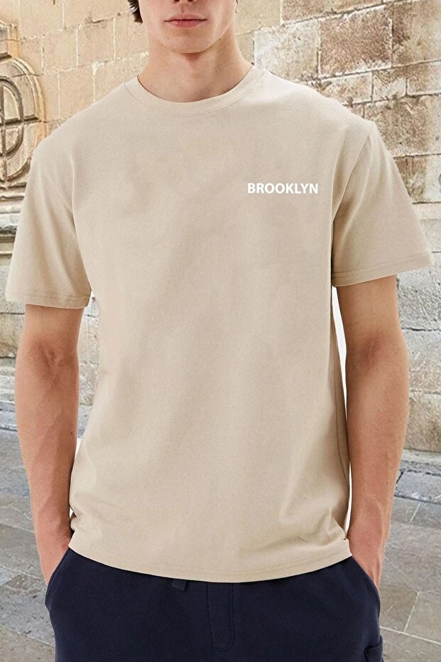 Unisex Brooklyn Printed T-shirt