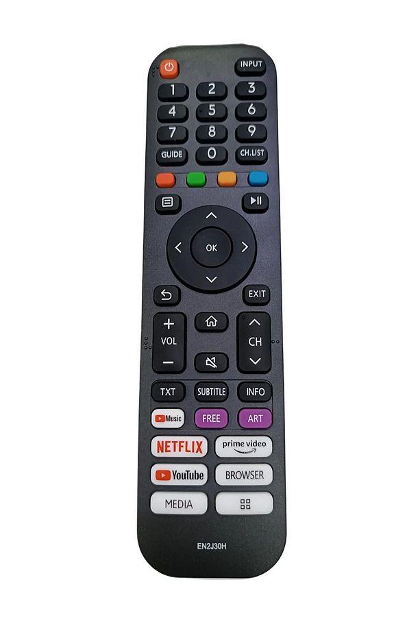 B225000UHD - B225580UHD/S/W VİDAA Serisi Uyumlu 4K Led Smart Android Tv Uzaktan Kumandası - 1