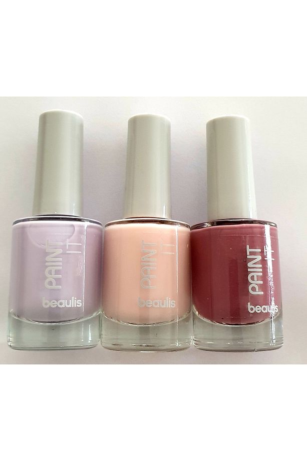 Paint It Oje Set-3 Adet/608 True Love-603 Red Violet-599 Light Lilac - 1