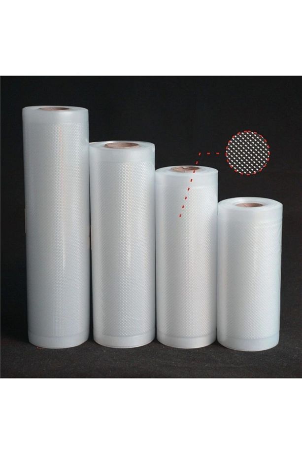 Tırtıklı Vakum Poşeti Rulo 25 Cm 5 Metre - 2