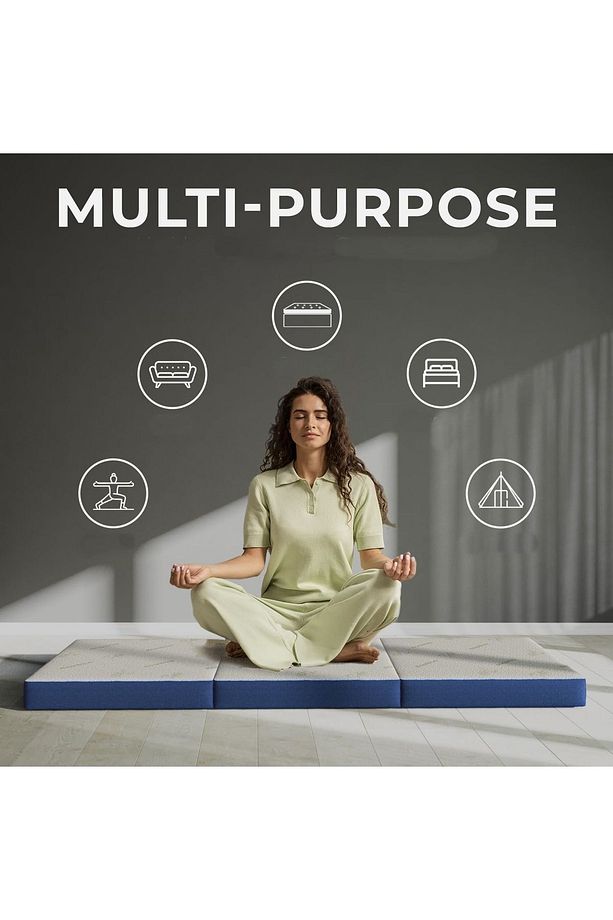 Bamboo Relax Ortopedik Katlanır Tek Kişilik Visco Yatak - 2