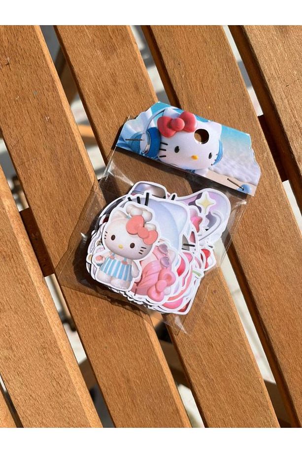 Hello Kitty 3D Animasyon Paketli Etiket Sticker Set - 2