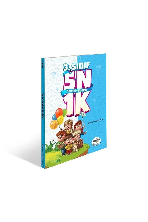 3. Sınıf Okuma Anlama Kitabı + 3. Sınıf 5n1k Okuma Anlama Kitabı - Yayınları - 3