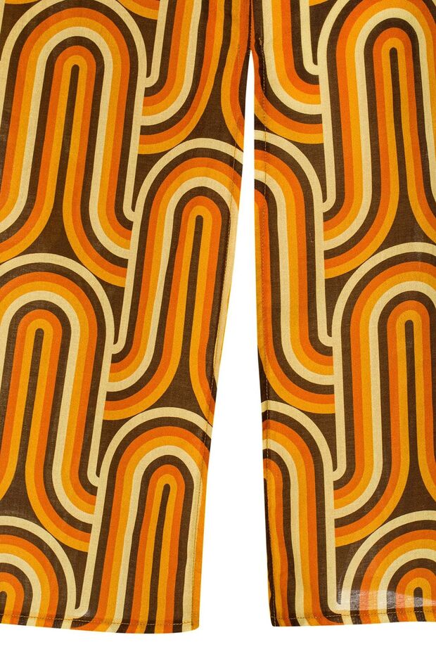 Retro Uzun Tunik Pareo - 7