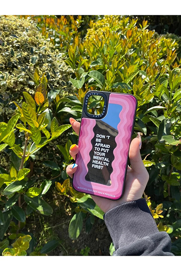 حافظة هاتف مقاومة للصدمات منقوشة ومتوافقة مع هاتف آيفون 11 - 1