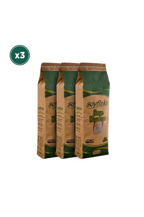 3'lü Karamelize Soya Kıyması 1,2 Kg 400g X 3 - 1