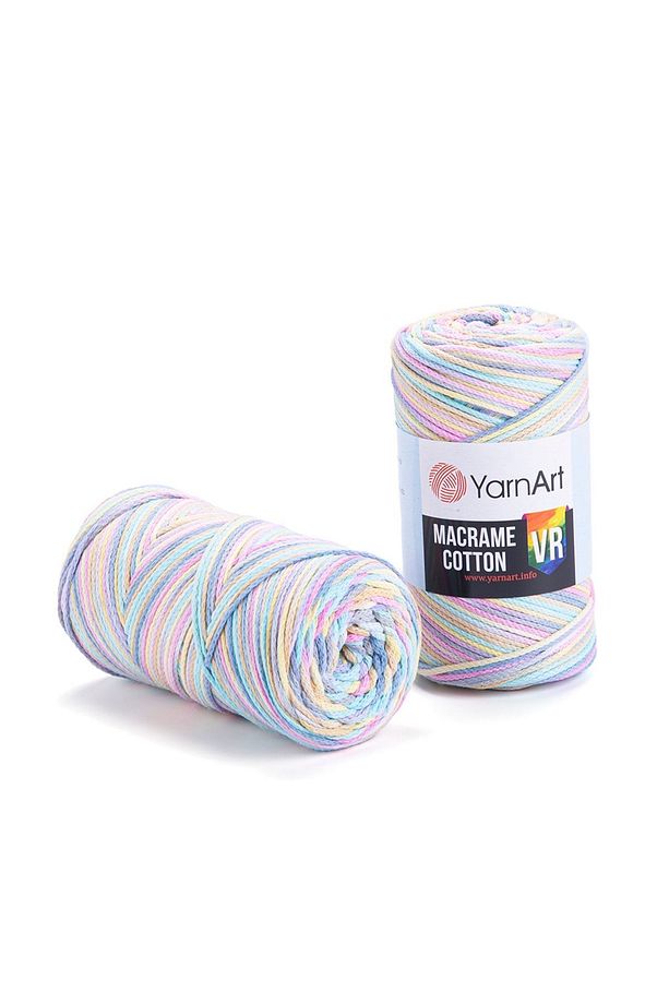 Macrame Cotton Vr - Makrome El Örgü Ipi Ebruli-929 - 1