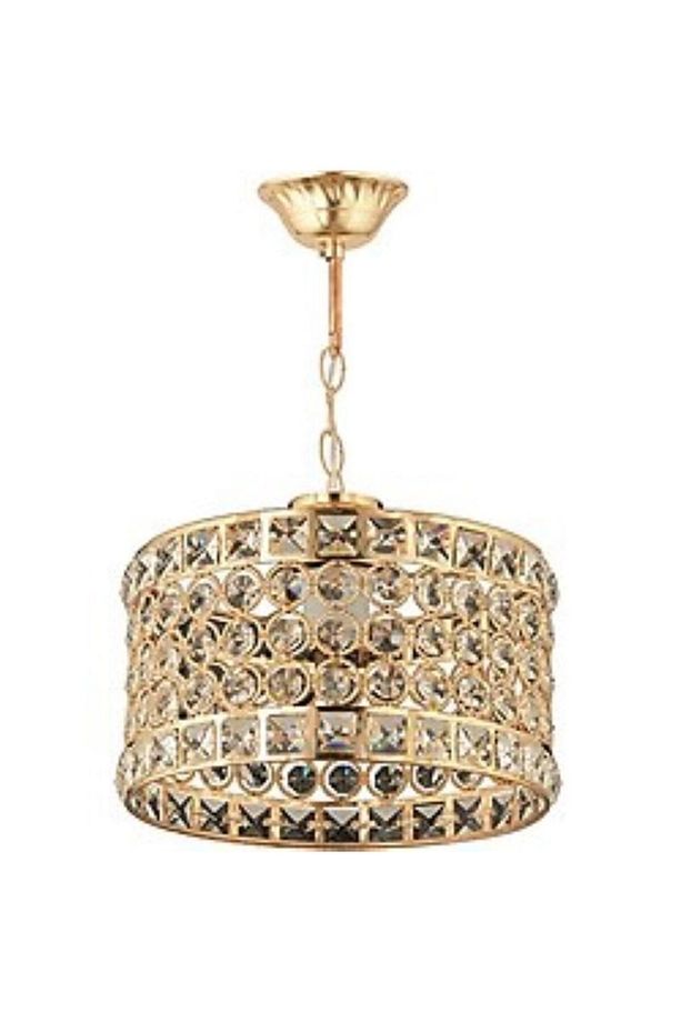 Ada Avize Octagon Tekli Gold Avize (ÇAP 15 cm-BOY 15 CM) - 4