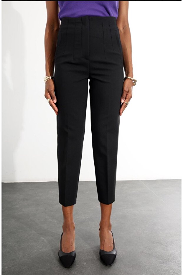 Önü Flatolu Pantolon - 2