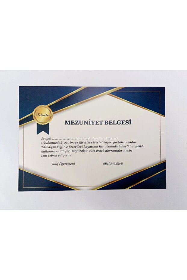 Graduation Certificate 20 Pieces A4 Size Large Size