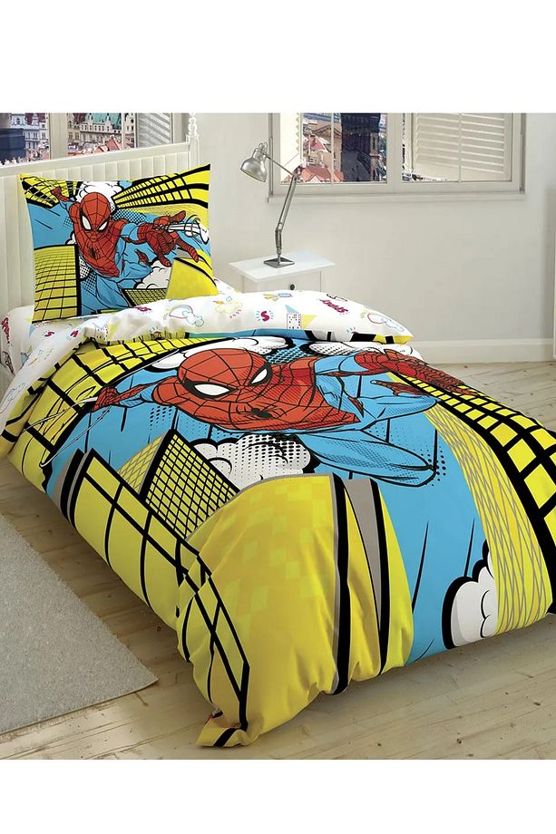 Spiderman Örümcek Adam Lisanslı Tek Kişilik Nevresim Takımı - 1