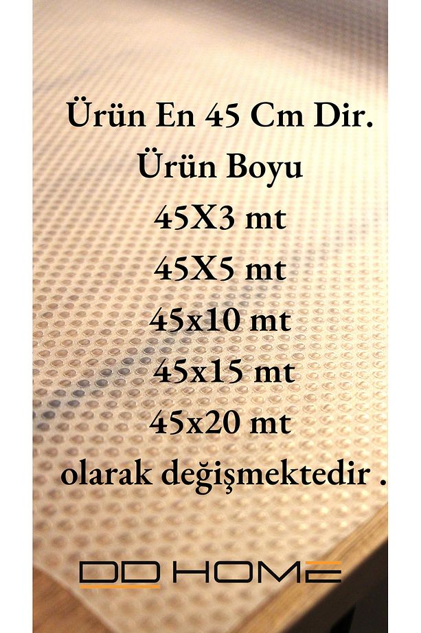 Pvc EVA Şeffaf Kaydırmaz Raf Dolap  Ve Çekmece Örtüsü 01-EVAŞEFFAF - 4