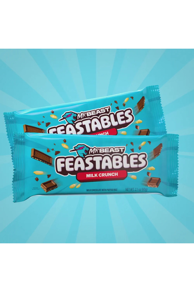 Mr. Beast - Milk Crunch 60gr. - 1