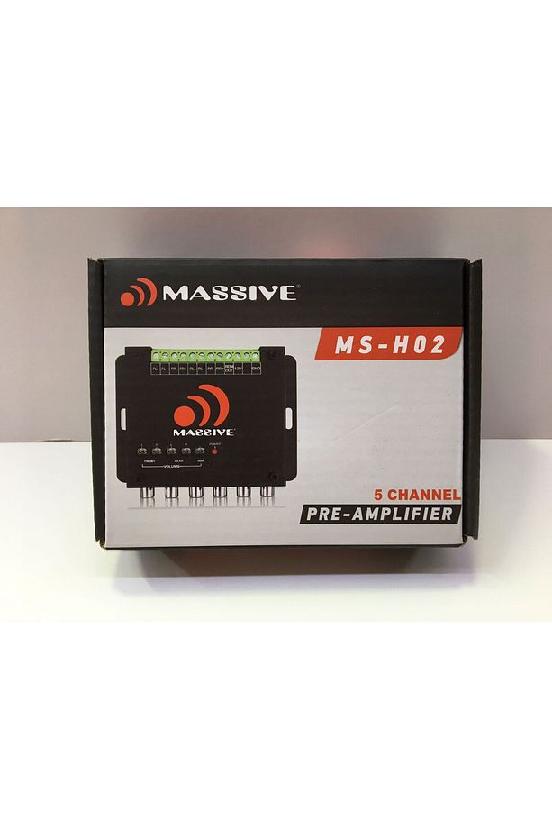 MASSİVE MS-H02 5 KANAL PROFESYONEL DECK ÇEVİRİCİ AMFİ ÇIKIŞI - 2