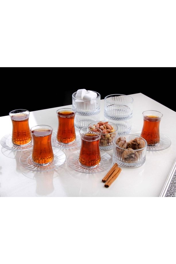 Elysia Çay Takımı Ve Çerezlik Tatlı Sunum Seti 6 Kişilik - 4