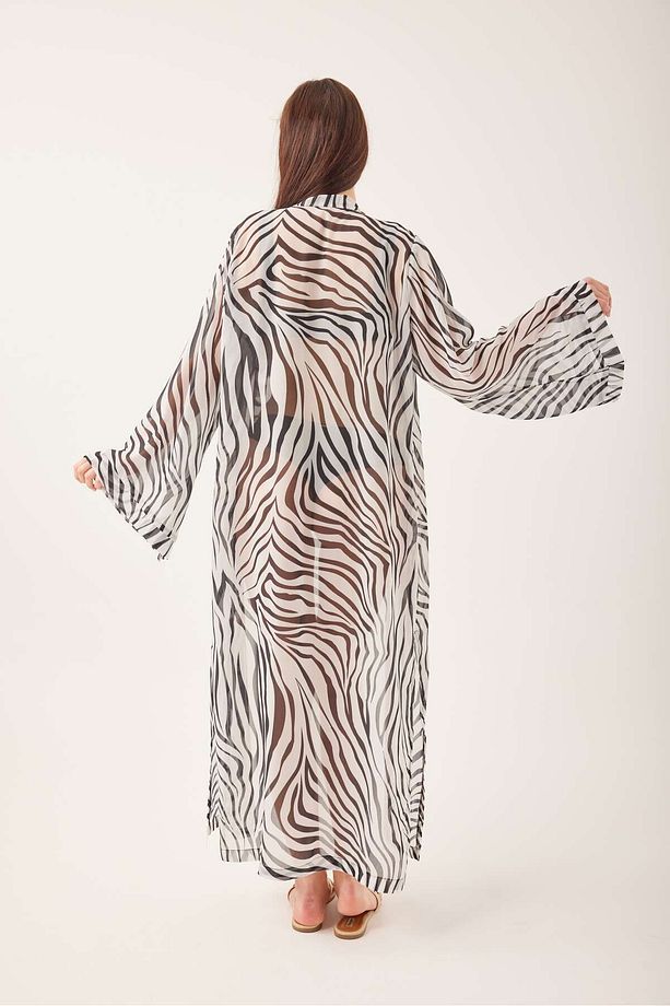 ZEBRA DESENLİ PAREO - 6