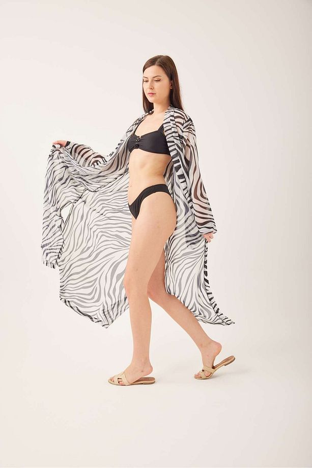 ZEBRA DESENLİ PAREO - 3
