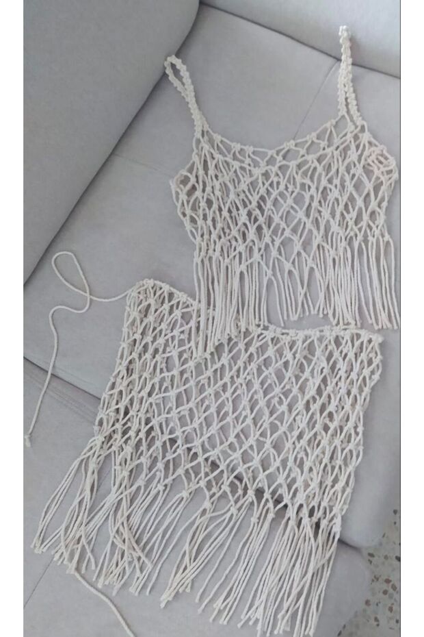 Plažna haljina - Makrame - 1