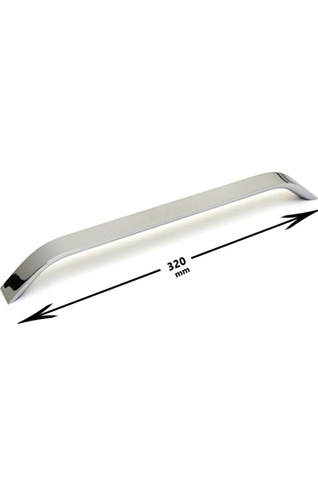 2 Pcs 320mm Şahin Chrome Cabinet Drawer Furniture Handle 320 mm