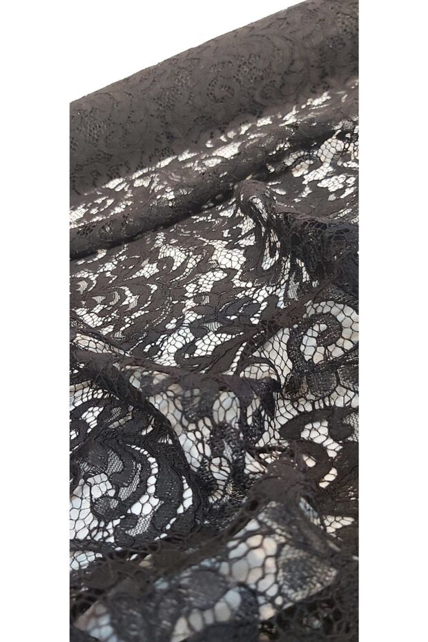 Eleni Dantel Siyah - 1