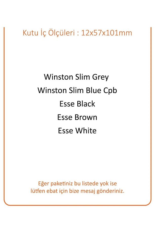 Taşlı Sigara Kutusu ve Çakmak(Uzun Slim) - 5