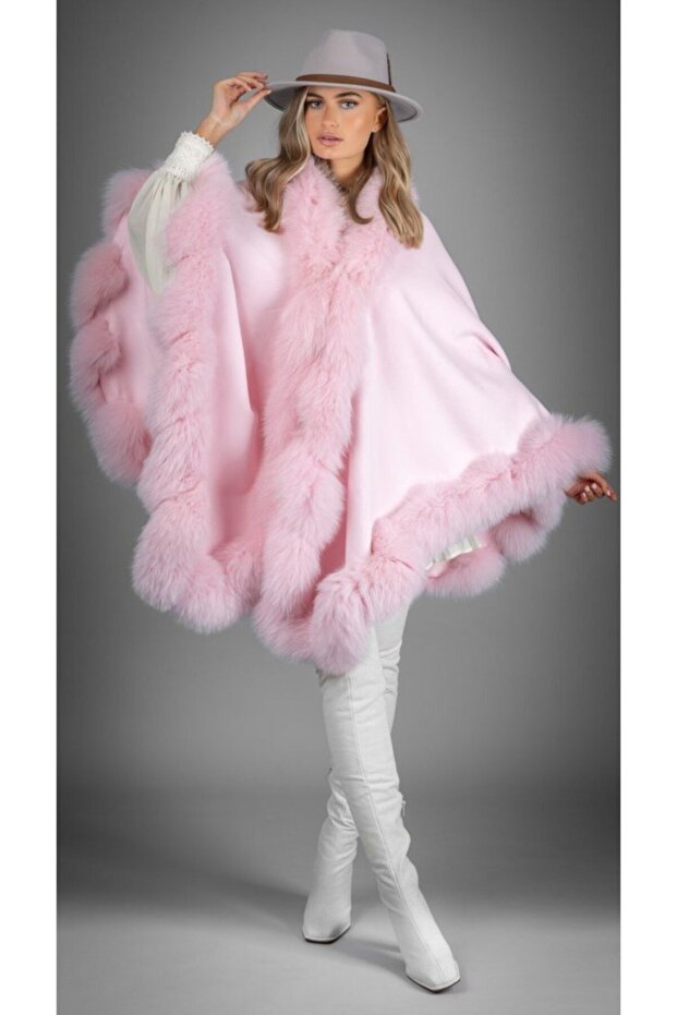 Pembe Panço Şal - 1