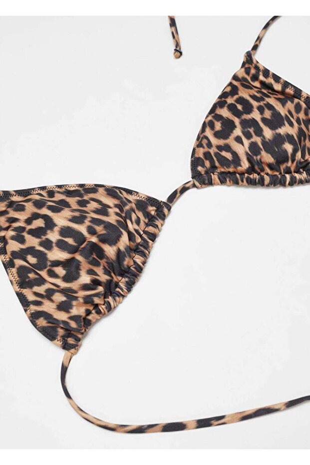 Leopar bikini üstü - 6