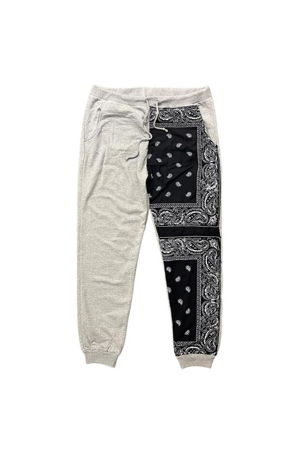 Premium Patchwork Unisex Eşofman Altı - 1