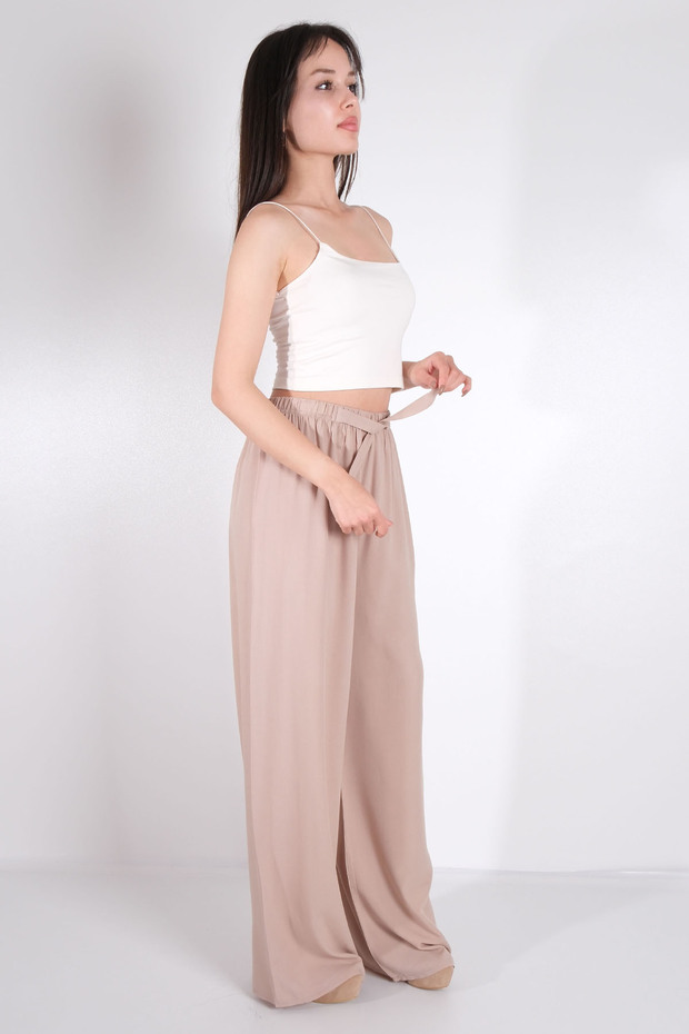 بنطلون بلون خالص - 3