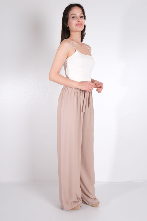 بنطلون بلون خالص - 2