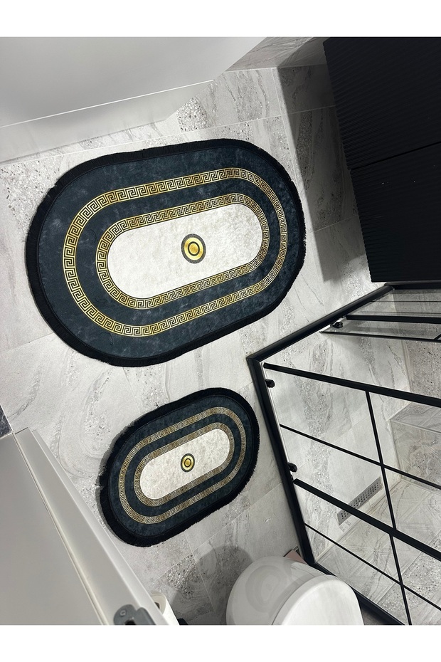 Oval Banyo Paspası - 3