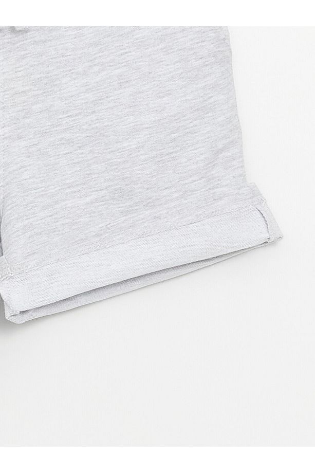 Beli Lastikli Basic Erkek Çocuk Şort - 3