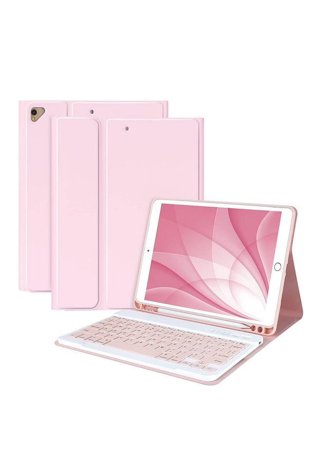 Qpen iPad 2022 10.9 inç  10.nesil Uyumlu Klavyeli Tablet Kılıf - 1