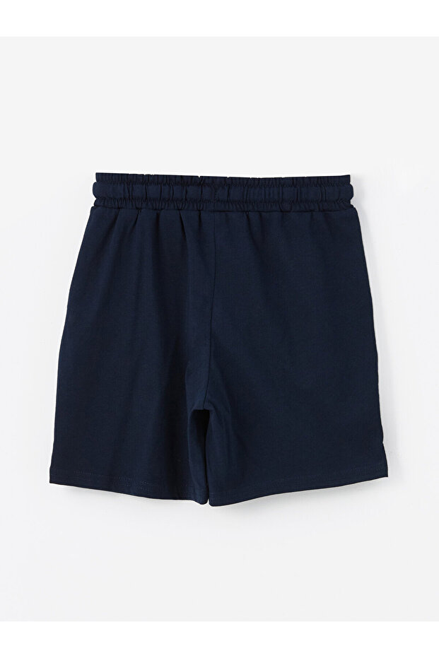 Beli Lastikli Basic Erkek Çocuk Şort - 2