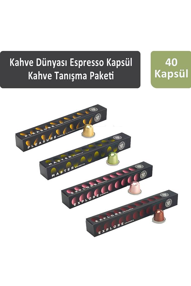 Espresso Kapsül Tanışma Paketi 40 Kapsül - 1