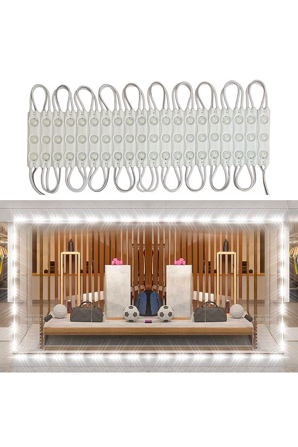 Modül LED 20 Adet Beyaz, Adaptör ve Dali Dimmer Anahtar Dahil Hazır Set Ürün - 2