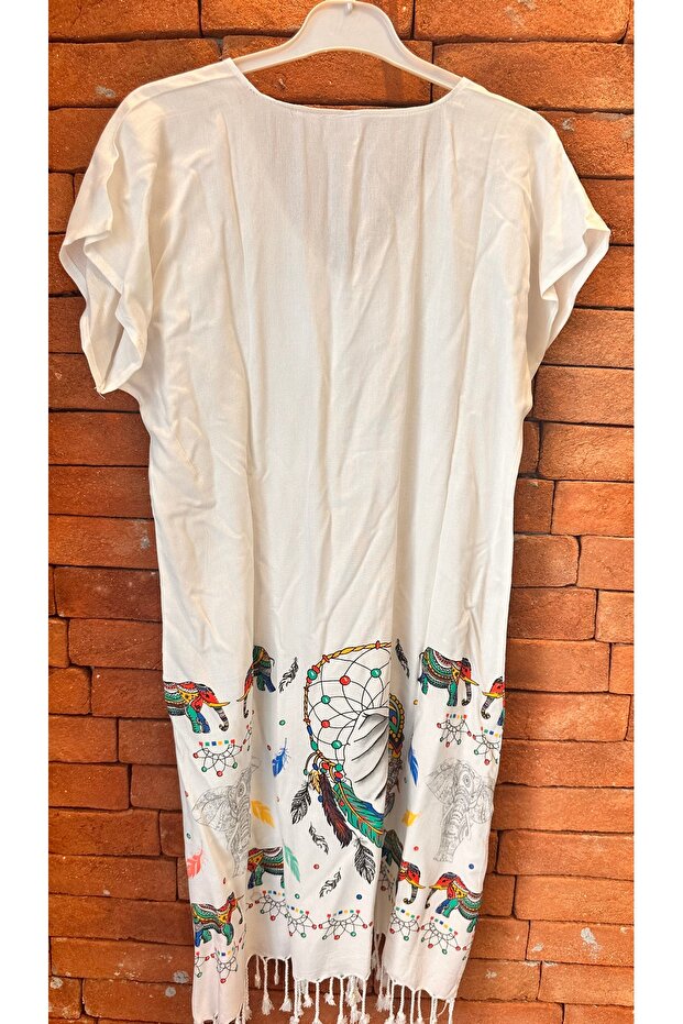 BAMBU PLAJ ELBİSESİ - 3