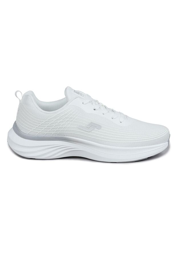 29578 White Lace-Up Memory Foam Orthopedic Sole Daily Comfortable Sports Shoes 46 - 47 - 48