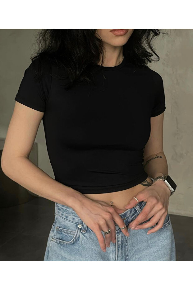 Half Crop Basic Body - 1