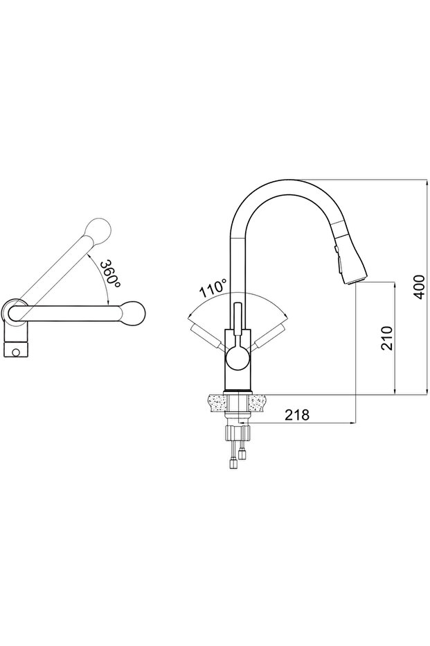 صنبور المطبخ الذكي بدون لمس - 2
