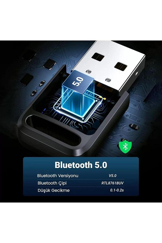 Usb Bluetooth 5.0 Mini Dongle Adaptör - 2