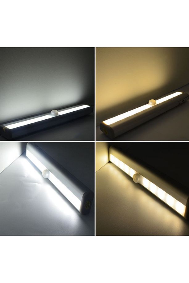 10 LED li  PIR Ampul Hareket Sensörli Akıllı Işık Aydınlatma - 3