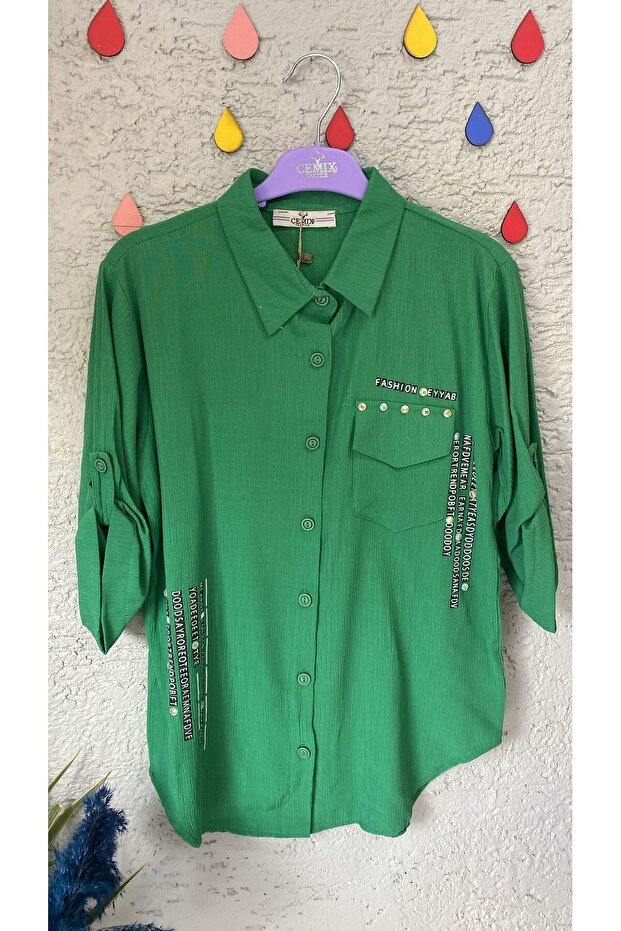 CEMİX TAŞLI GÖMLEK - 1