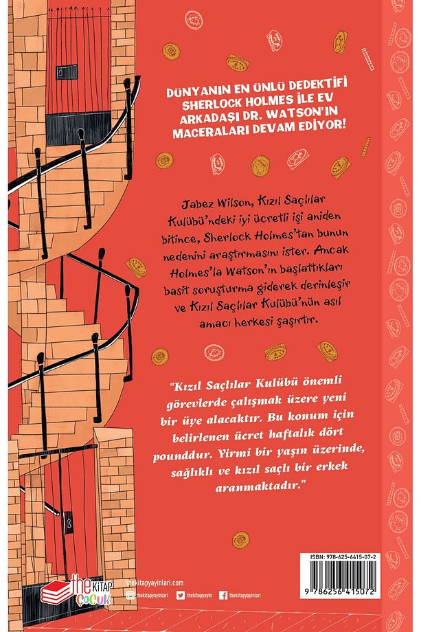 Sherlock Holmes - Kızıl Saçlılar Kulübü / Sir Arthur Conan Doyle / / 9786256415072 - 2