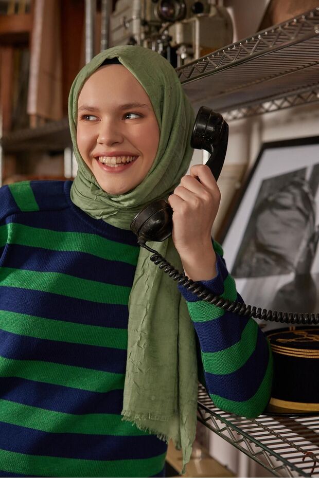 Bambu Şal Yaprak - 2